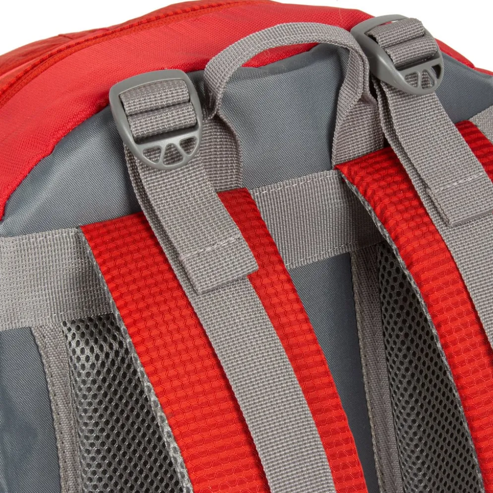 New Rebels ® Kinley - Rugtas - Schooltas - Vrijetijdstas - 35 Liter - Nylon - Rood