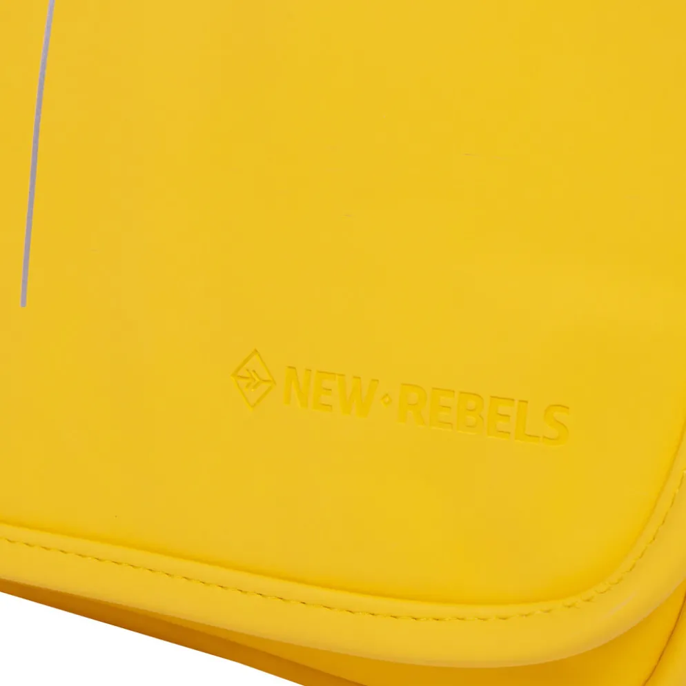 New Rebels ® Mart - Flapover - Yellow - A5 - Schoudertas