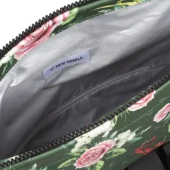 New Rebels ® Mart - Rolltop - Rugtas - Waterafstotend - Flower Dark - Large II - Rugzak