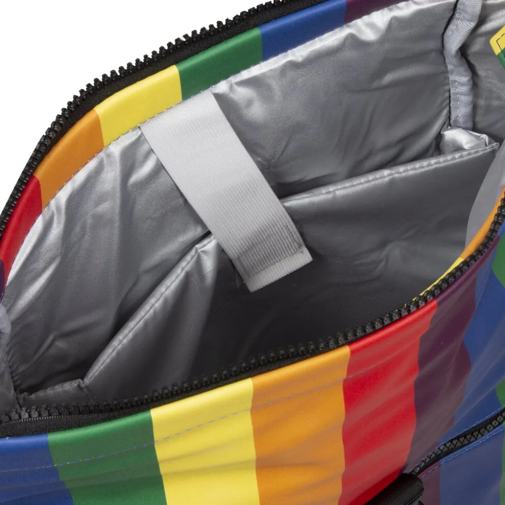 New Rebels ® Mart - Rolltop - Rugzak - Waterafstotend - Regenboog - Rainbow - Large II - Rugtas
