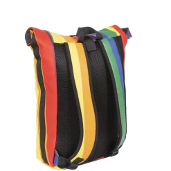 New Rebels ® Mart - Rolltop - Rugzak - Waterafstotend - Regenboog - Rainbow - Large II - Rugtas