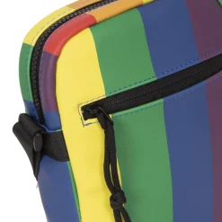 New Rebels ® Mart - Schoudertas - Crossbody Tas - Top Zip - Regenboog