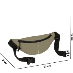 New Rebels ® Mart - Waterafstotend - Fanny Pack - Heuptas - Taupe