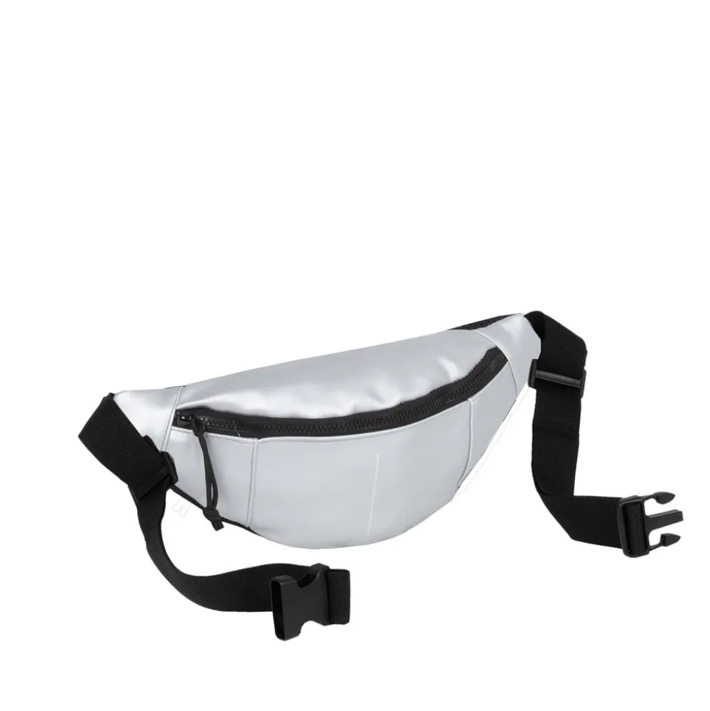 New Rebels ® Mart - Waterafstotend - Fanny Pack - Heuptas - Zilver