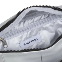 New Rebels ® Mart - Waterafstotend - Fanny Pack - Heuptas - Zilver