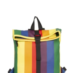 New Rebels ® Mart Rolltop - Mini Rugzak - Waterafstotend - Regenboog