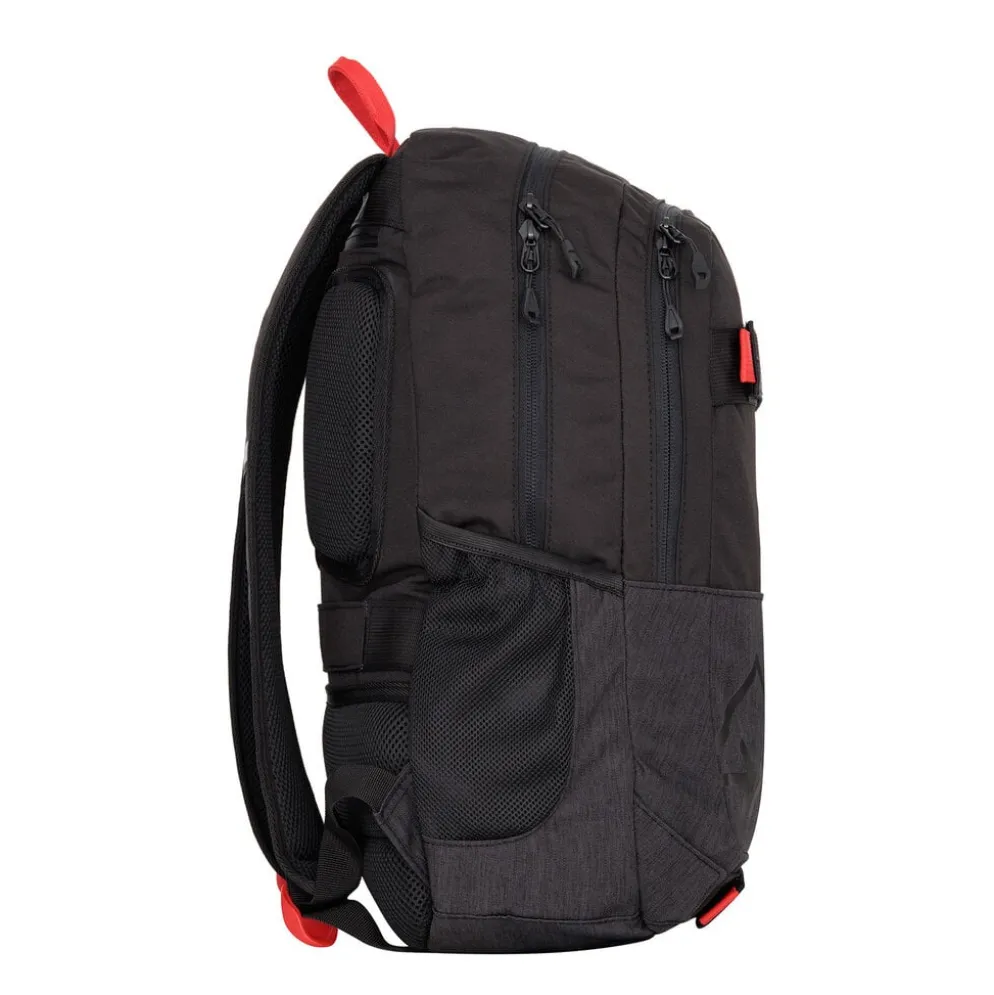 New Rebels - Otis - Stanford Rugtas 20L - Duotone - duurzaam waterafstotend polyester - 15.6" laptop - Zwart