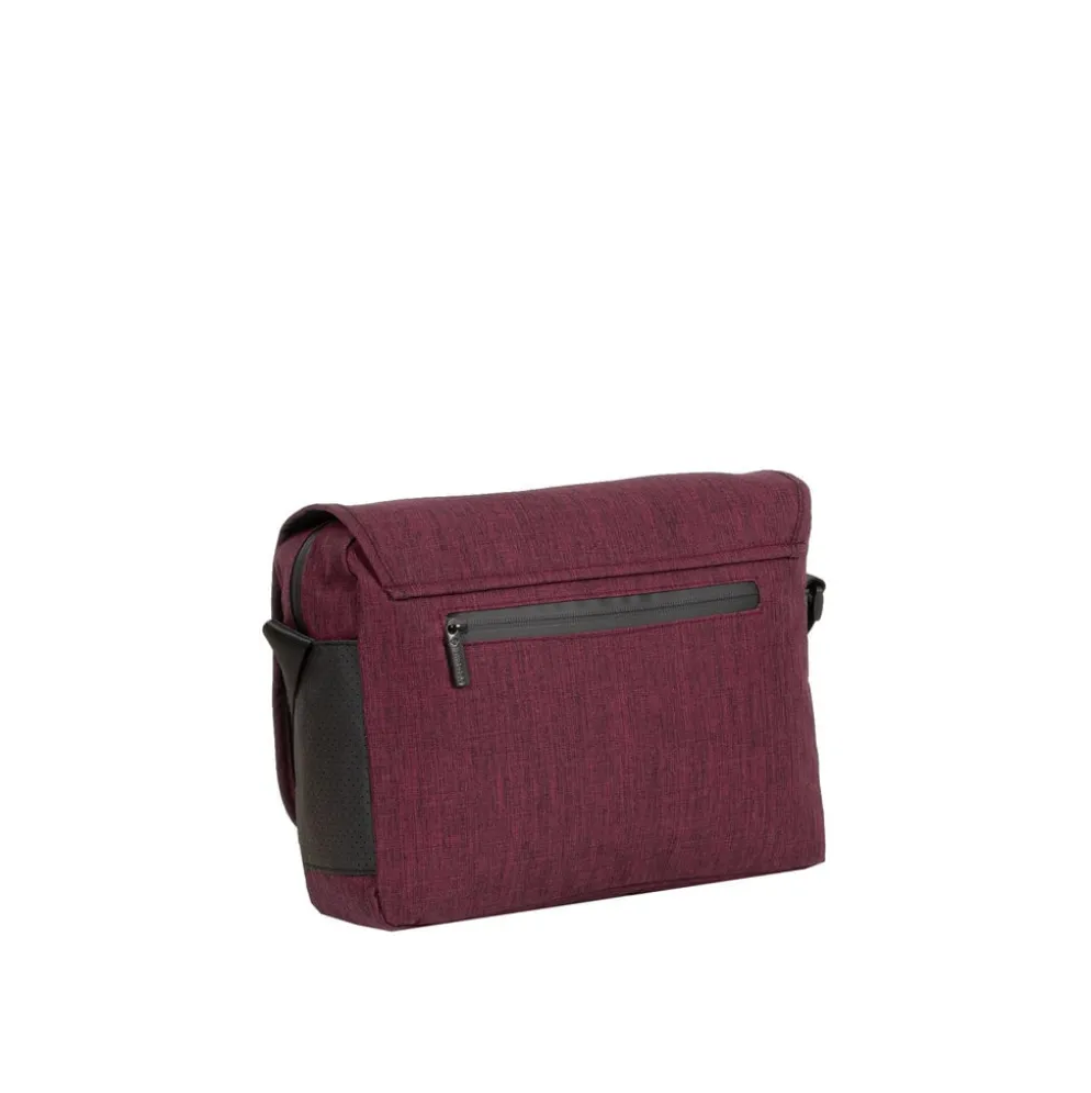 New Rebels ® Solar 25 - Medium Schoudertas A5 - Crossbodytas Met Flap - Burgundy
