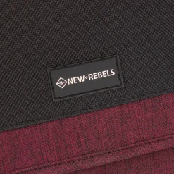New Rebels ® Solar 25 - Medium Schoudertas A5 - Crossbodytas Met Flap - Burgundy