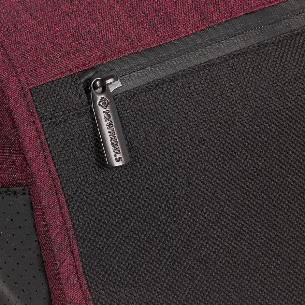 New Rebels ® Solar 25 - Medium Schoudertas A5 - Crossbodytas Met Flap - Burgundy
