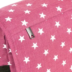 New Rebels ® Star25 - Medium Schoudertas  A5 - Crossbodytas met flapRoze