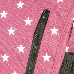 New Rebels ® Star25 - Medium Schoudertas  A5 - Crossbodytas met flapRoze