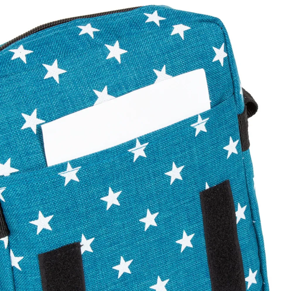 New Rebels ® Star range small flap new blue with stars