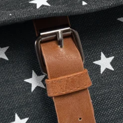 New Rebels ® Star small flap Rugtas Zwart
