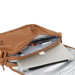 New Rebels ® William - Schoudertas - Cognac 10L - Waterafstotend