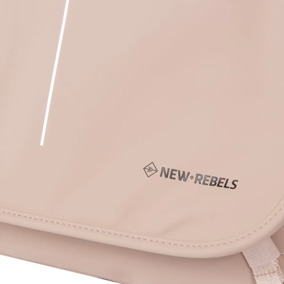New Rebels ® William - Schoudertas - Old Pink 10L - Waterafstotend