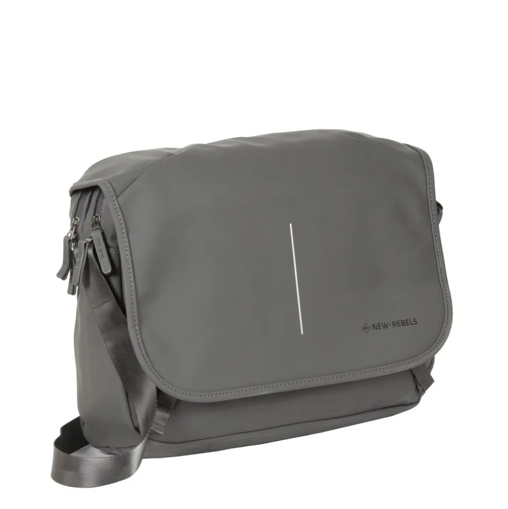 New Rebels ® William - Schoudertas - Grijs 10L - Waterafstotend