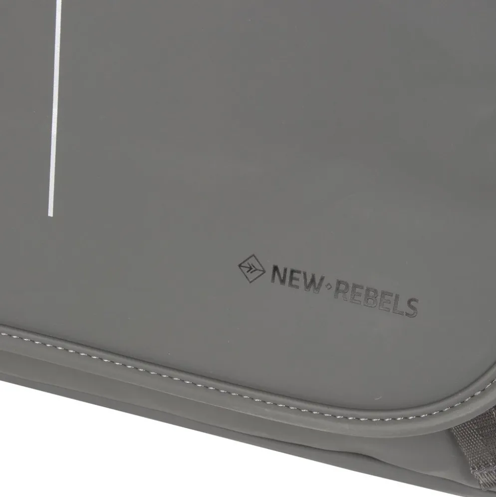 New Rebels ® William - Schoudertas - Grijs 10L - Waterafstotend
