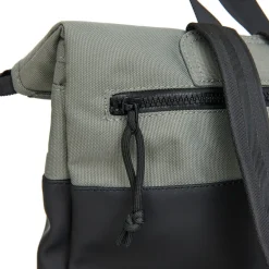 New Rebels Backham Los Angeles Zwart 7L Rolltop Rugzak Waterafstotend