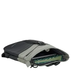 New Rebels Backham Los Angeles Zwart 7L Rolltop Rugzak Waterafstotend