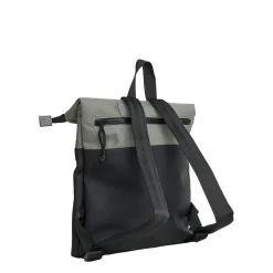 New Rebels Backham Los Angeles Zwart 7L Rolltop Rugzak Waterafstotend