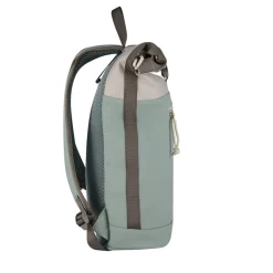 New Rebels Backham New York Salie Groen 21L Rolltop Rugzak Waterafstotend Laptop 15.6