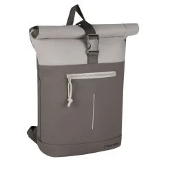 New Rebels Backham New York Taupe 21L Rolltop Rugzak Waterafstotend Laptop 15.6"