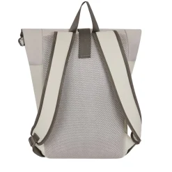 New Rebels Backham New York Beige 21L Rolltop Rugzak Waterafstotend Laptop 15.6"