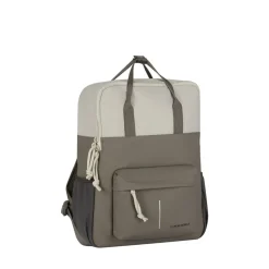 New Rebels Backham Springfield Taupe 16L Rugzak Waterafstotend Laptop 14"