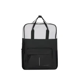New Rebels Backham Springfield Reflectie Zwart 16L Rugzak Waterafstotend Laptop 14