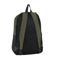 New Rebels Barto Waltham Donkergroen 25L Rugtas Waterafstotend Laptop 15.6" Pullzippers
