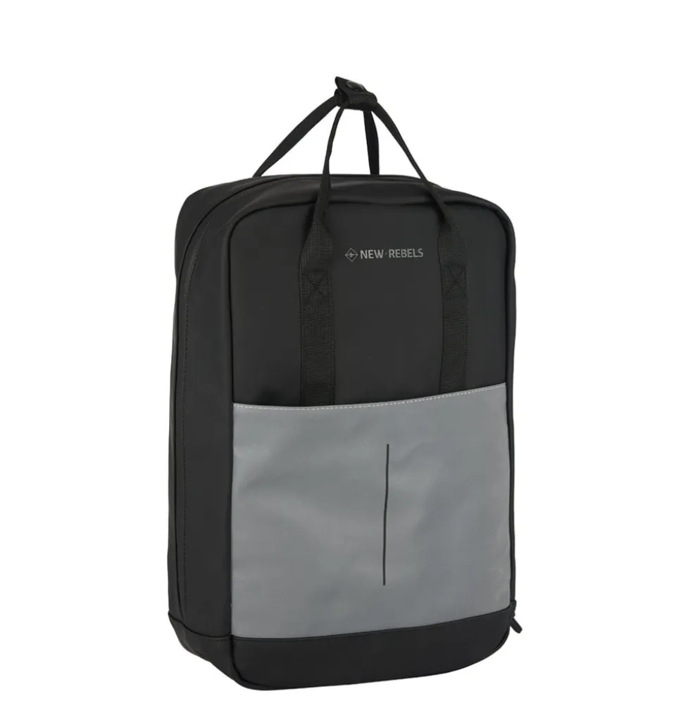 New Rebels Bowie Cape Coral Zwart 14L Rugzak Reflectie Waterafstotend Laptop 13"