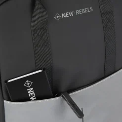 New Rebels Bowie Cape Coral Zwart 14L Rugzak Reflectie Waterafstotend Laptop 13