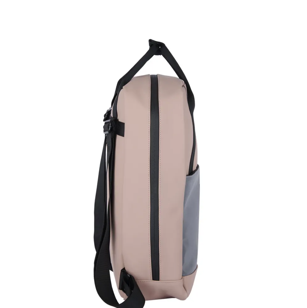 New Rebels Bowie Cape Coral Oudroze 14L Rugzak Reflectie Waterafstotend Laptop 13"