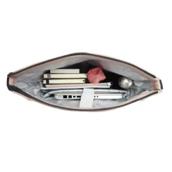 New Rebels Bowie New York Oudroze 21L Rugzak Rolltop Reflectie Waterafstotend Laptop 15.6