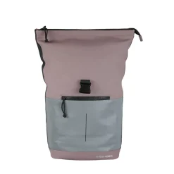 New Rebels Bowie New York Oudpaars 21L Rugzak Rolltop Reflectie Waterafstotend Laptop 15.6