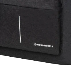 New Rebels Boyan Chicago Zwart 9L Rugzak Gerecycled Nylon