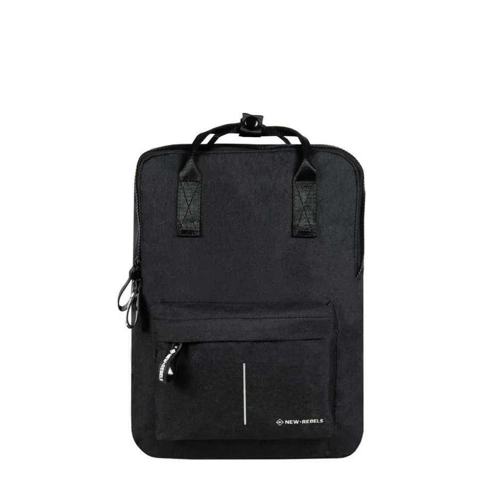 New Rebels Boyan Chicago Zwart 9L Rugzak Gerecycled Nylon