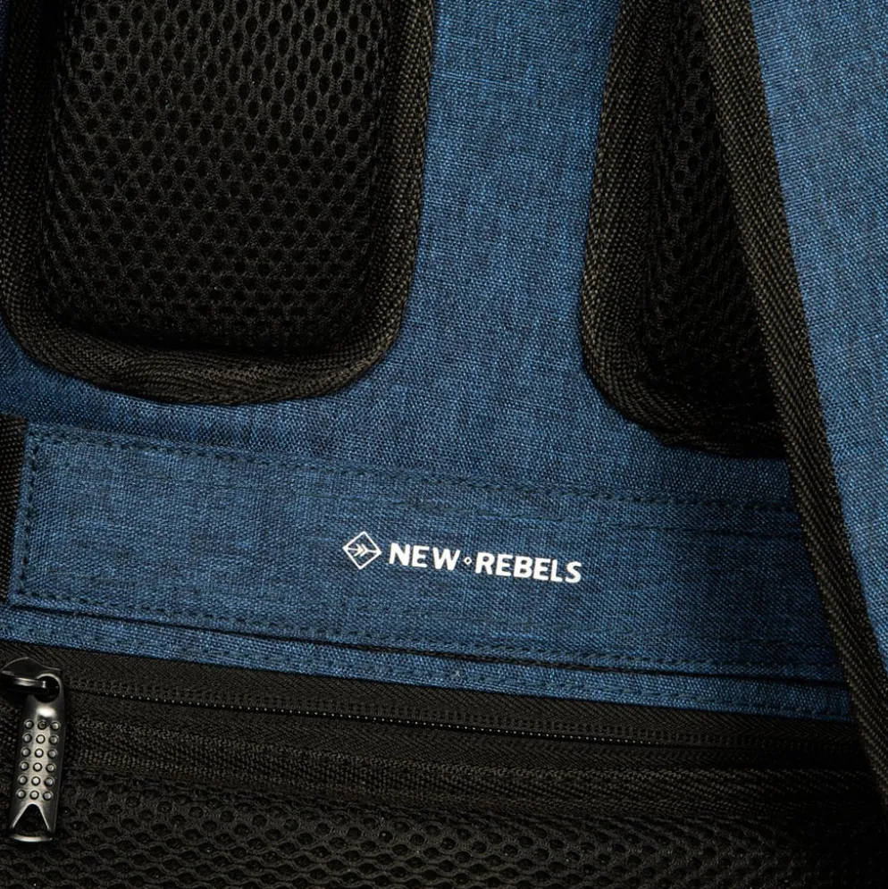 New Rebels Boyan Chicago Navy 9L Rugzak Gerecycled Nylon