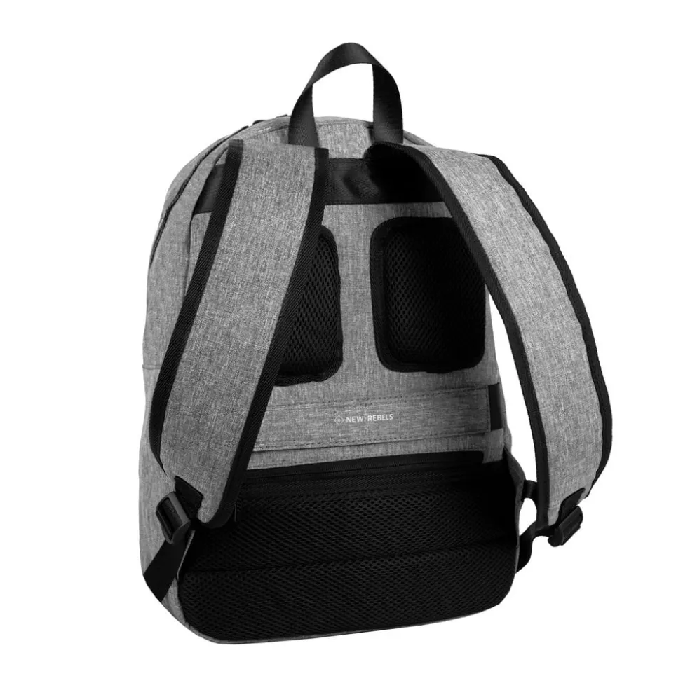 New Rebels Boyan New Orleans Grijs 17L Rugzak Gerecycled Nylon