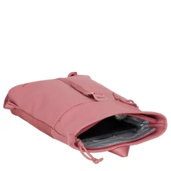 New Rebels Branson Los Angeles Rolltop Backpack Mini 7L Waterafstotende Rugzak PU Blush Roze