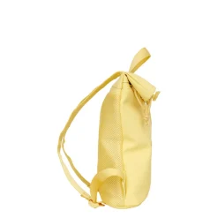 New Rebels Branson Los Angeles Rolltop Backpack Mini 7L Waterafstotende Rugzak PU Butter Yellow