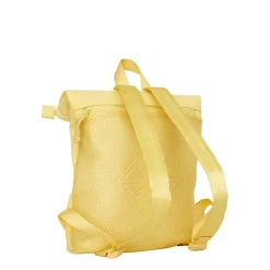 New Rebels Branson Los Angeles Rolltop Backpack Mini 7L Waterafstotende Rugzak PU Butter Yellow