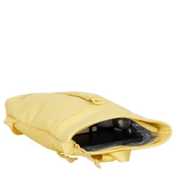 New Rebels Branson Los Angeles Rolltop Backpack Mini 7L Waterafstotende Rugzak PU Butter Yellow