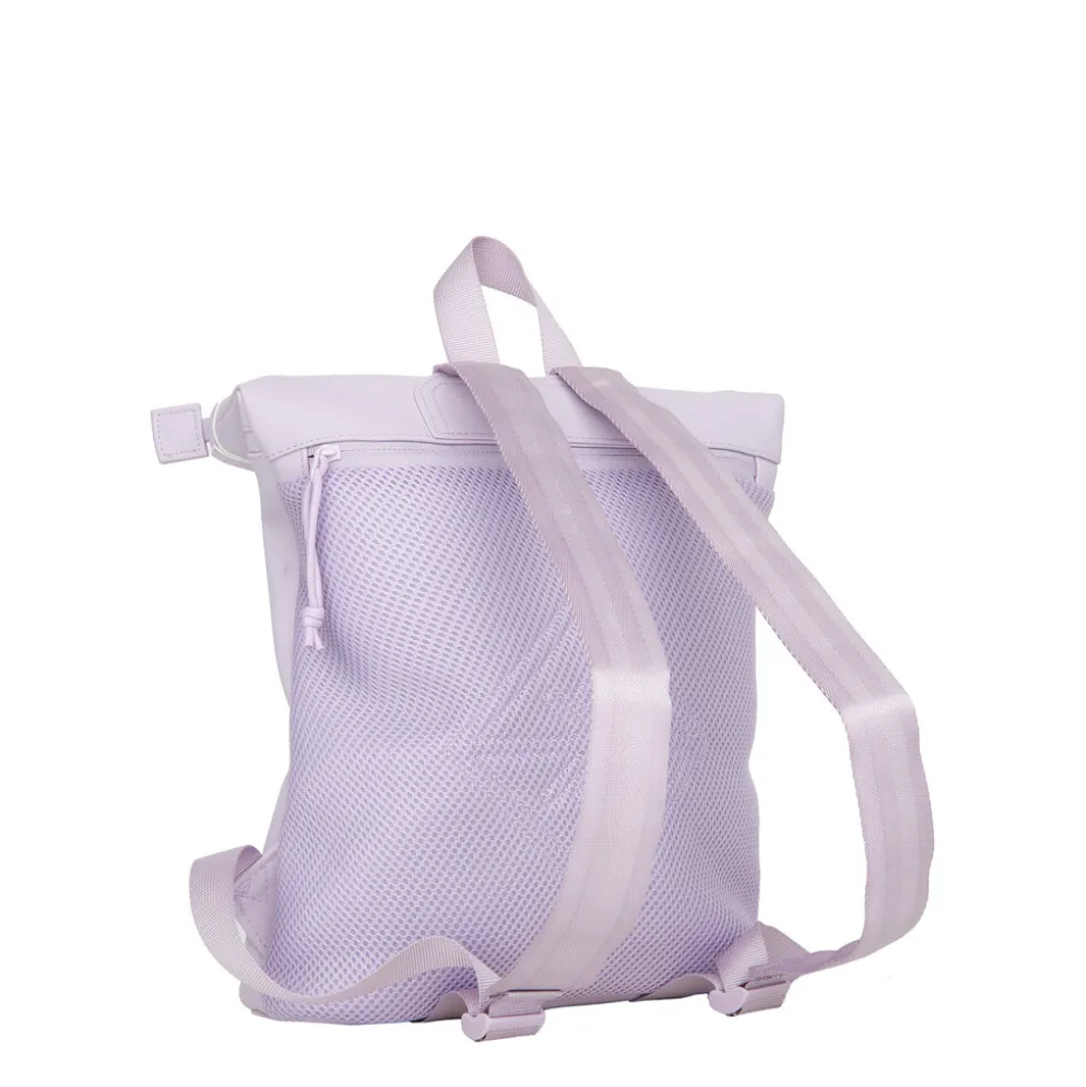 New Rebels Branson Los Angeles Rolltop Backpack Mini 7L Waterafstotende Rugzak PU Lila