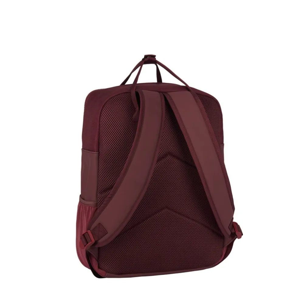 New Rebels Bruce Chicago Burgundy 17L Rugzak Waterafstotend Laptop 14"