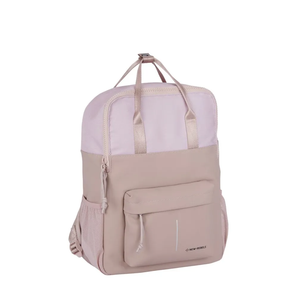 New Rebels Bruce Chicago Oudroze 17L Rugzak Waterafstotend Laptop 14"