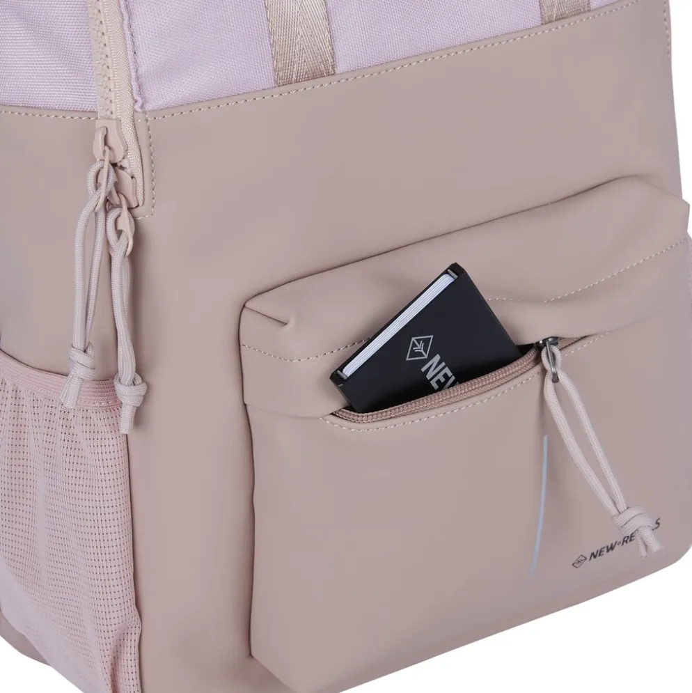 New Rebels Bruce Chicago Oudroze 17L Rugzak Waterafstotend Laptop 14"