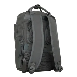 New Rebels Bruce Miami Rugzak 9L Waterafstotende Laptop Rugtas 13 inch Schooltas en Werktas van PU Nylon Comfortabel Comp 9L Antracite