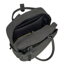 New Rebels Bruce Miami Rugzak 9L Waterafstotende Laptop Rugtas 13 inch Schooltas en Werktas van PU Nylon Comfortabel Comp 9L Antracite